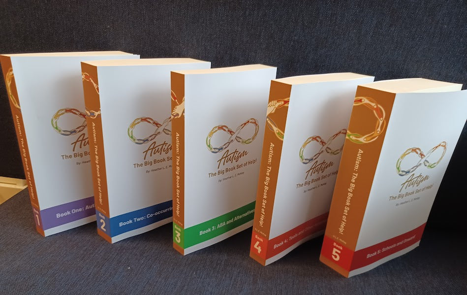 Autism: The Big Book Set of Help! Available now to be purchased as a set of 5 Books!
