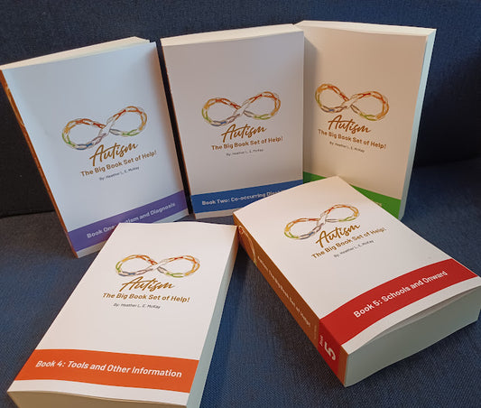 Autism: The Big Book Set of Help! Available now to be purchased as a set of 5 Books!