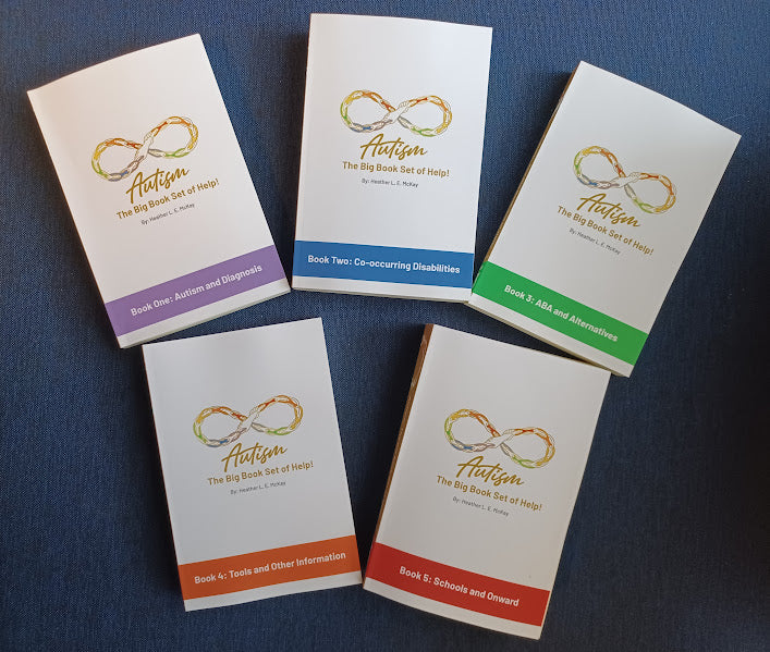 Autism: The Big Book Set of Help! Available now to be purchased as a set of 5 Books!