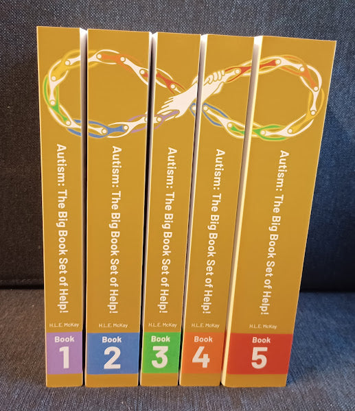 Autism: The Big Book Set of Help! Available now to be purchased as a set of 5 Books!